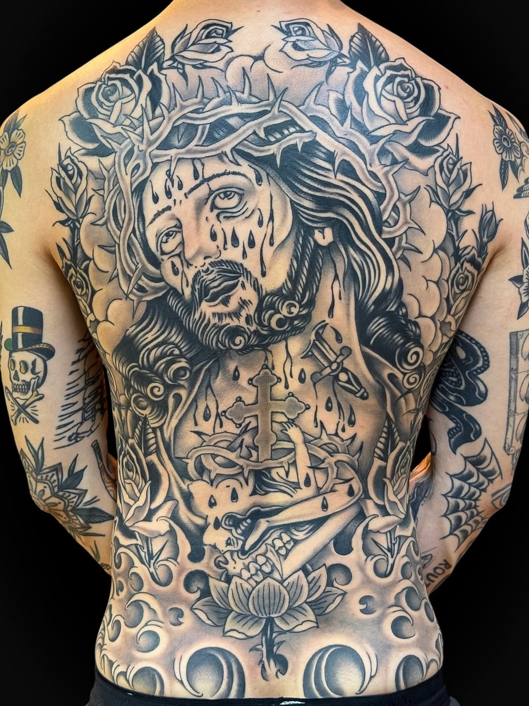 Curated recent tattoo work 1 by Josh at ZUMBIDO TATTOO Tokyo