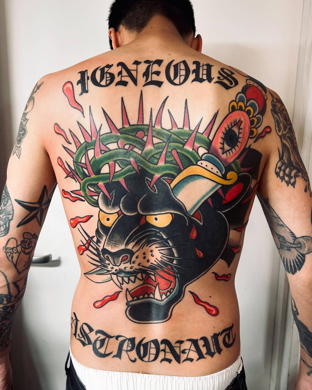 Curated recent tattoo work 1 by Megu at ZUMBIDO TATTOO Tokyo