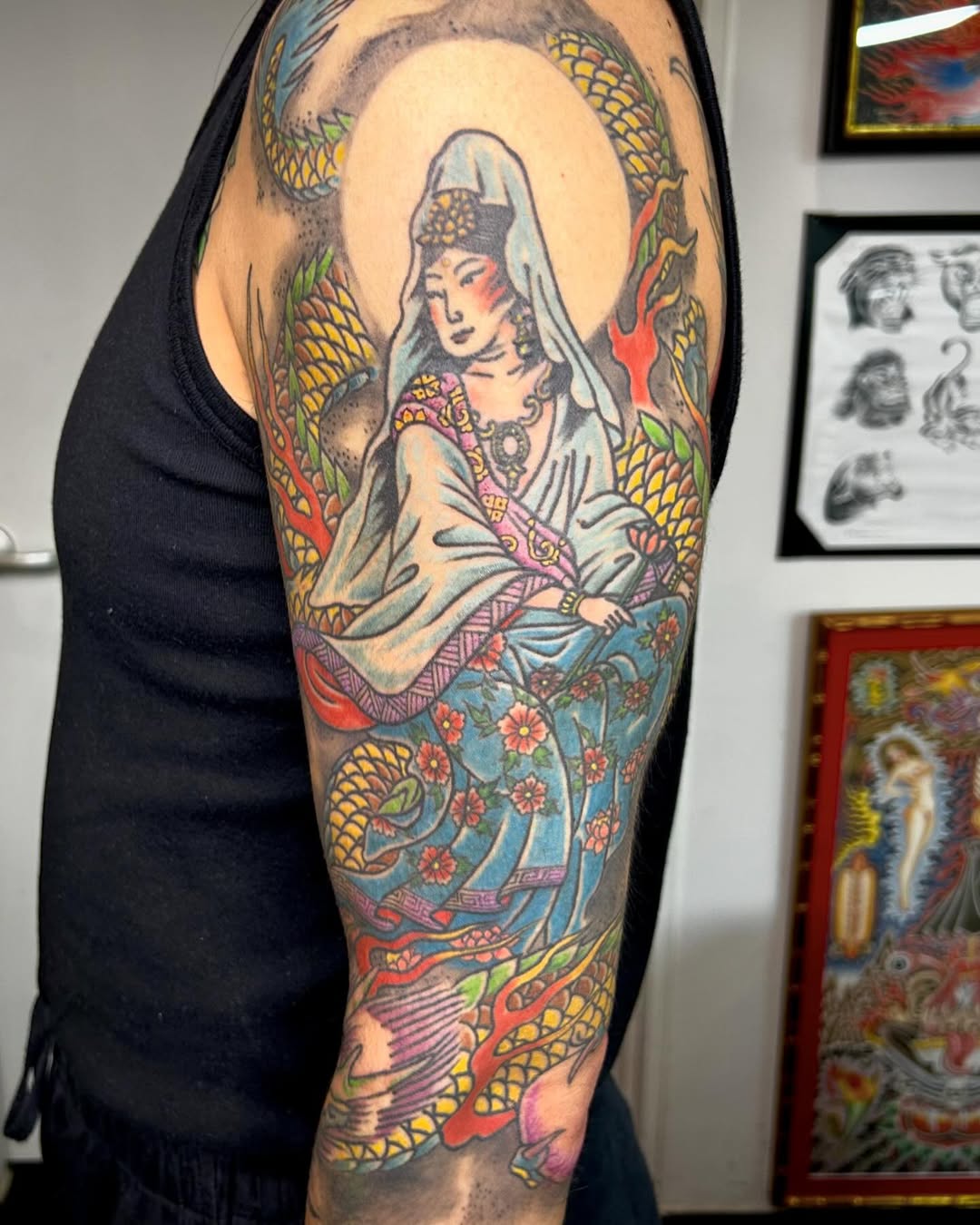Curated recent tattoo work 3 by Megu at ZUMBIDO TATTOO Tokyo